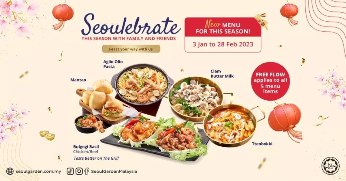 Seoul Garden Menu Malaysia Harga Dikemaskini 2024