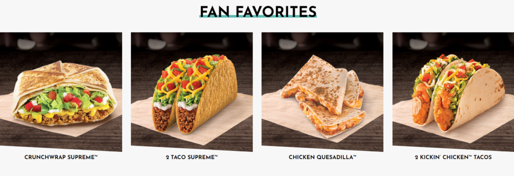 Fan Favorite Taco Bell Malaysia Items