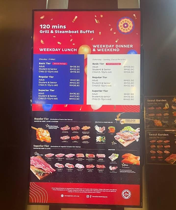 seoul garden menu prices 