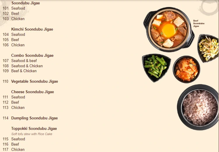 Dubuyo Menu Prices