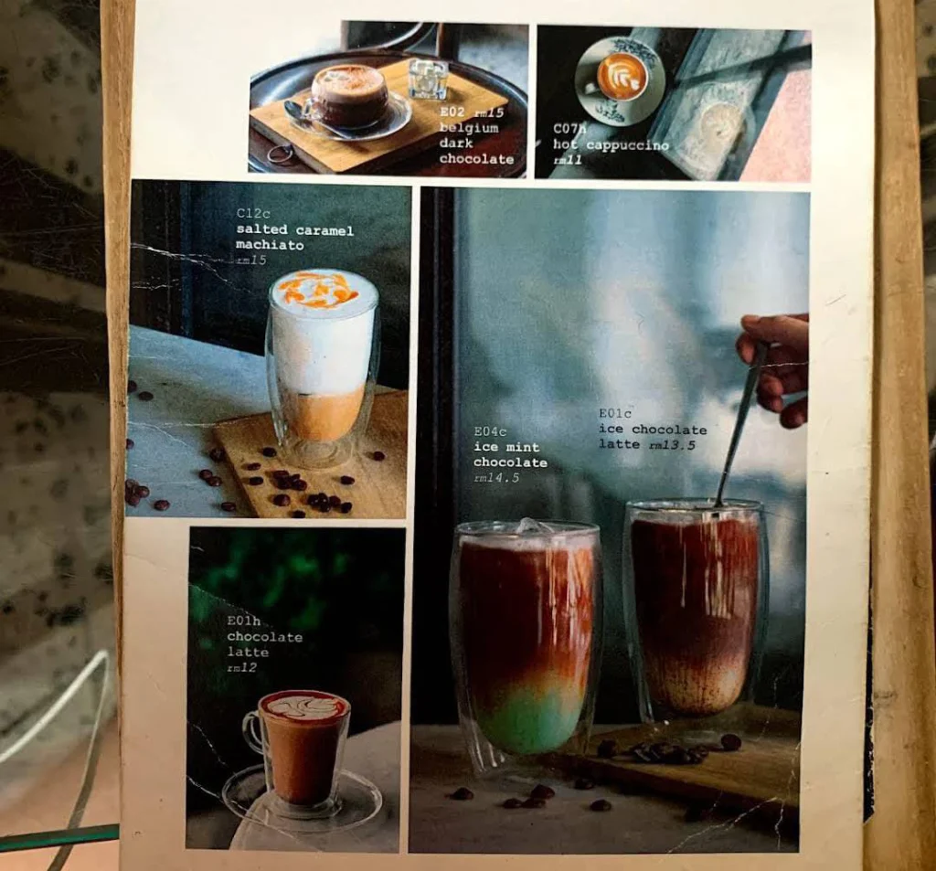 LEAF & CO. beverages MENU