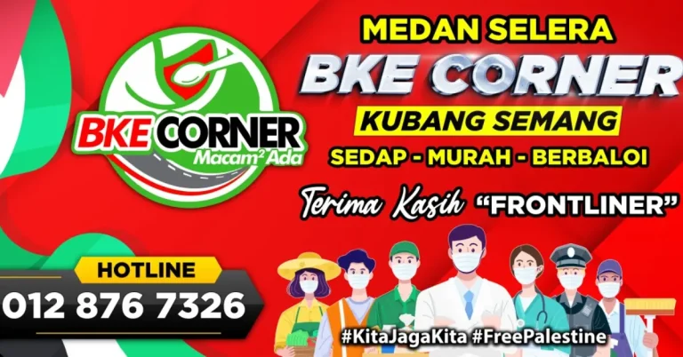 Harga menu BKE CORNER