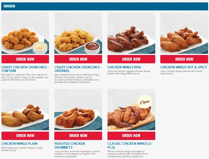 DOMINO’S CHICKEN