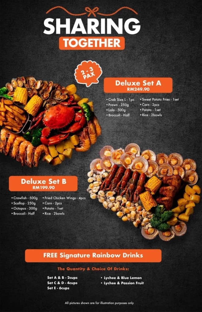 Shell Out set Menu