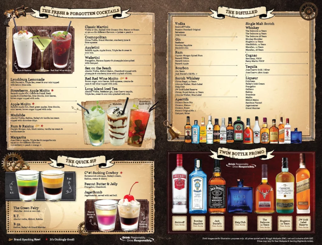 Syidie Burger & Cafe beverages Menu