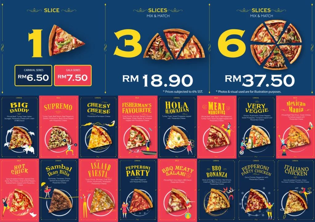 PEZZO Menu Prices