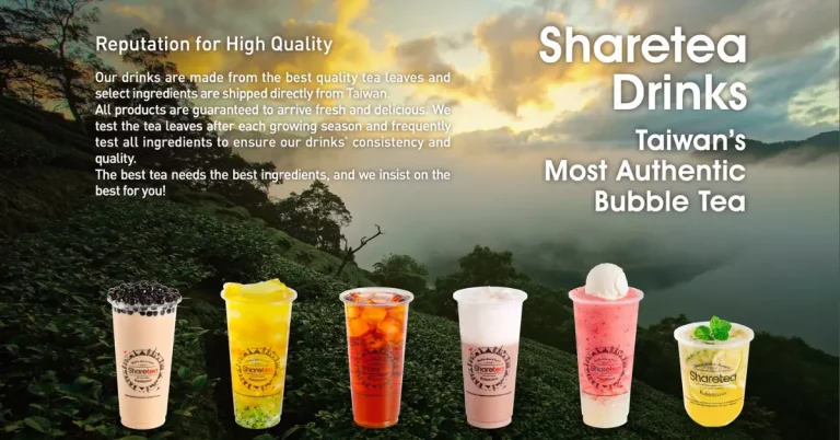 Harga menu SHARETEA MENU