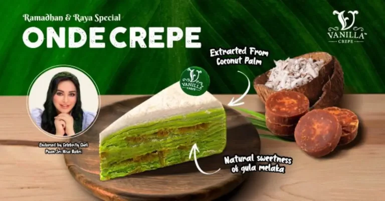 Harga menu Vanilla Crepe