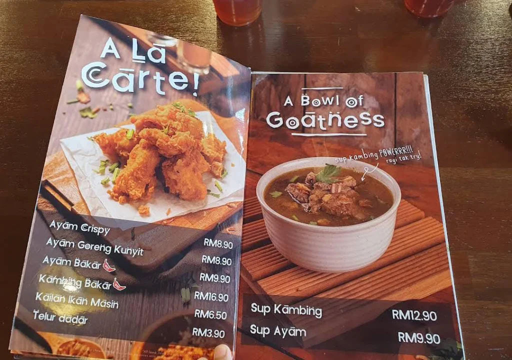 ala carte House of Kambing