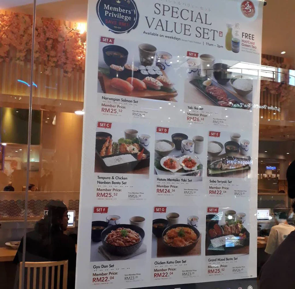 Sushi King Menu Prices