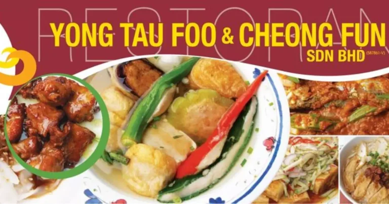 Harga menu Yong Tau Foo