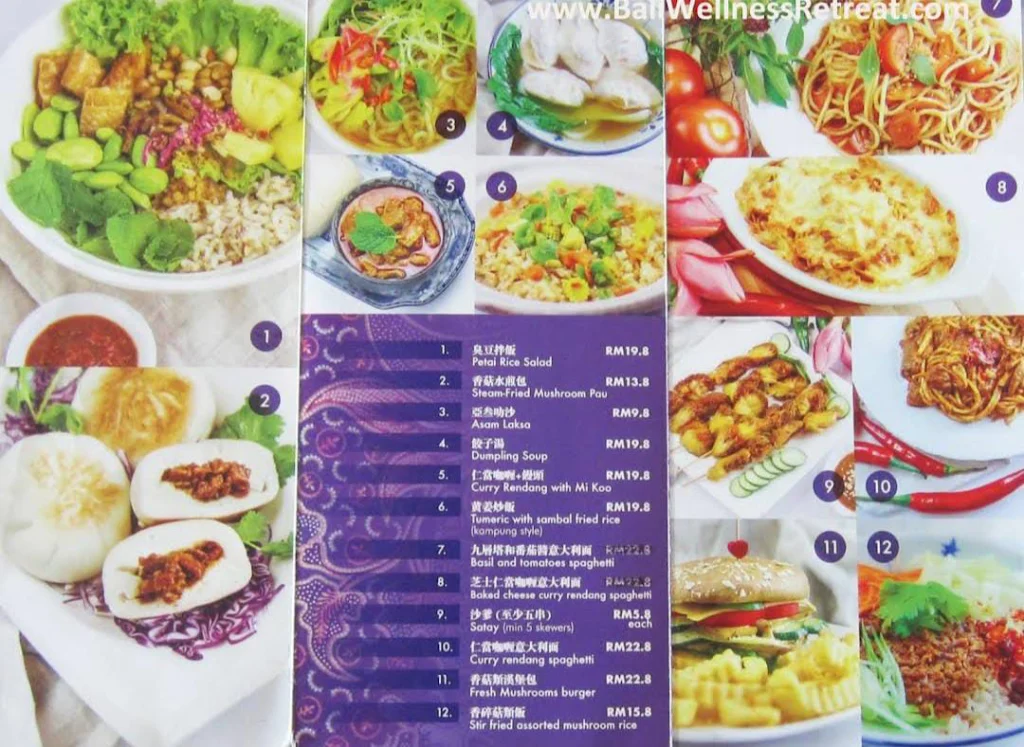 Yun Shan Ge Menu Prices Malaysia